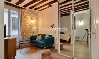 Rent Apartment Alcove Studio 25m² rue du Faubourg Saint Antoine, 12 Paris