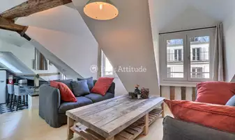Rent Duplex Alcove Studio 39m² rue de Richelieu, 1 Paris